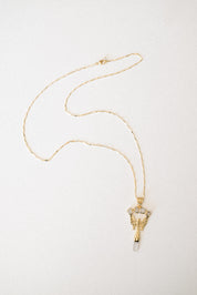 Angel Crystal Quartz Necklace