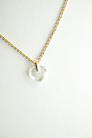 Nieves Mini Crystal Quartz Necklace