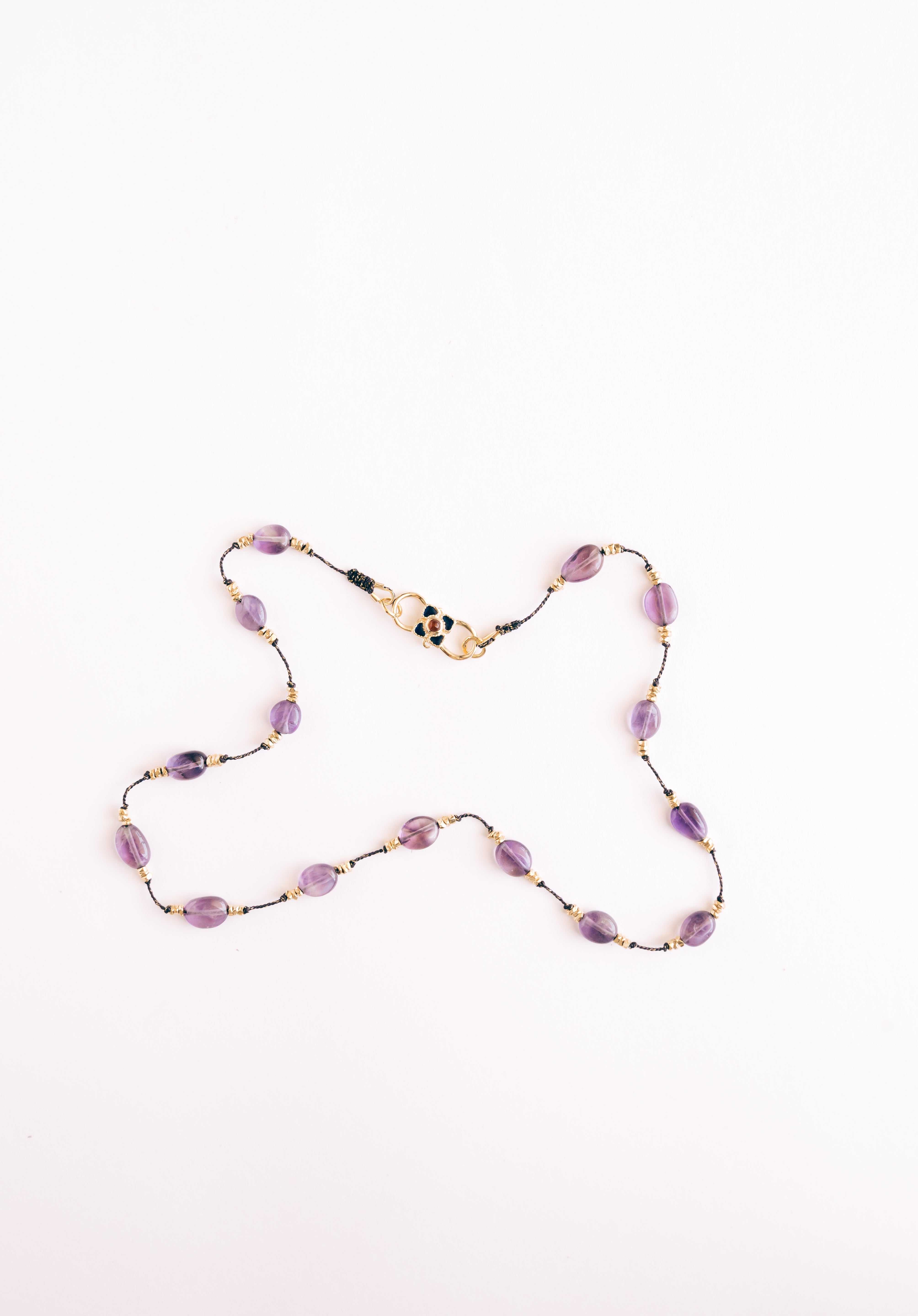 Small Igat Amethyst Necklace