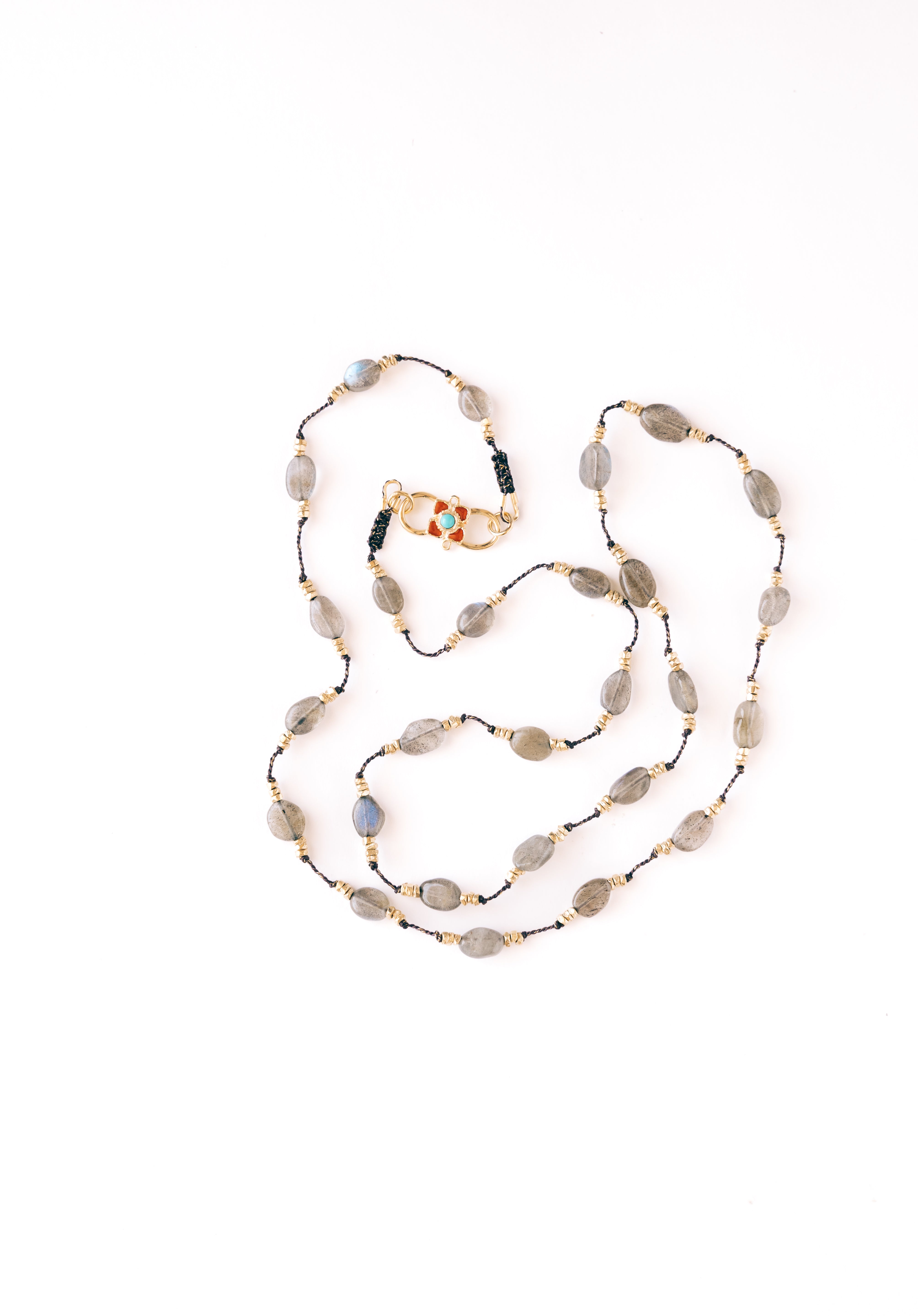 Large Igat Labradorite Necklace