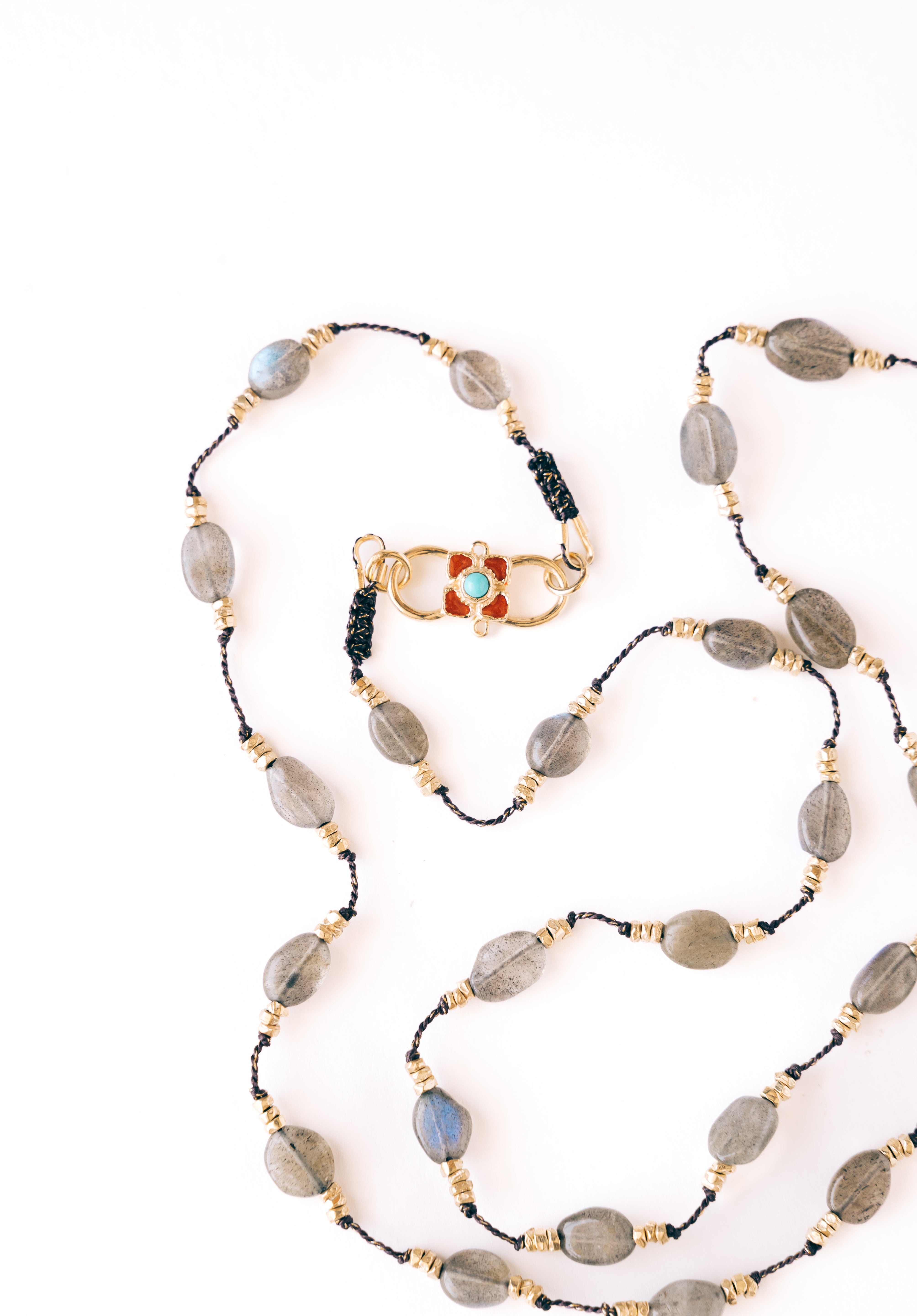 Large Igat Labradorite Necklace