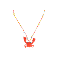 Mini Crab Season  Necklace