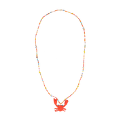 Mini Crab Season  Necklace
