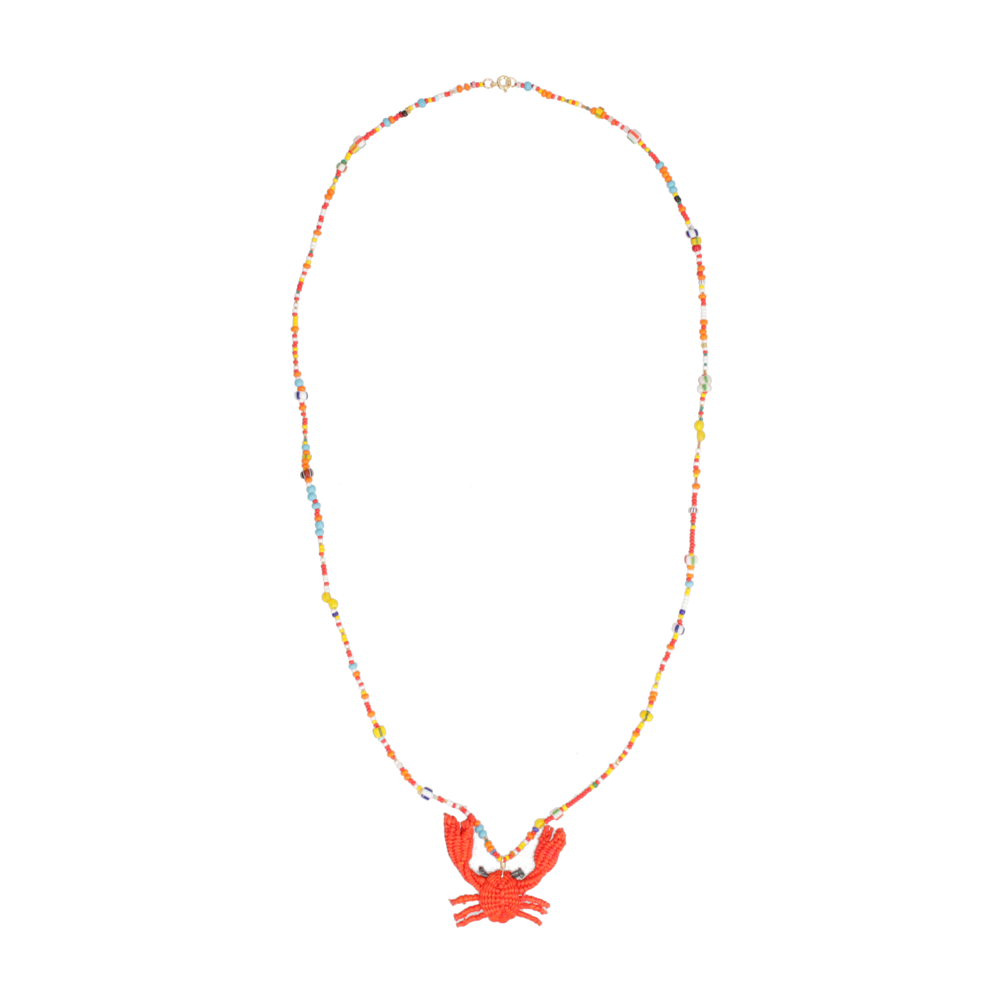 Mini Crab Season  Necklace