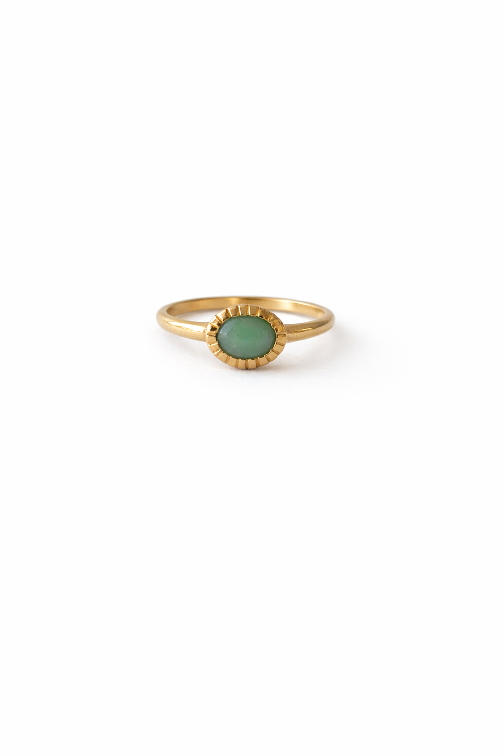 Jade Blue Ring