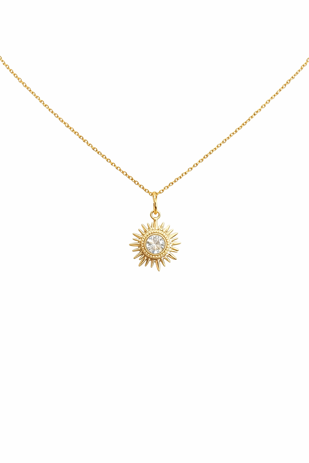 LC061 Sun Star Necklace
