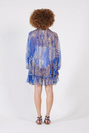 Blue Nava Poncho OS