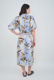 Bali Tiger Light Blue Tunic