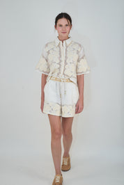 Wild Flower Cropped Top