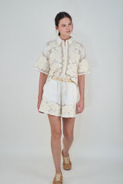 Wild Flower Cropped Top