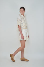 Wild Flower White Short