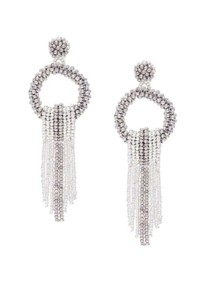 Ariel crimp earrings