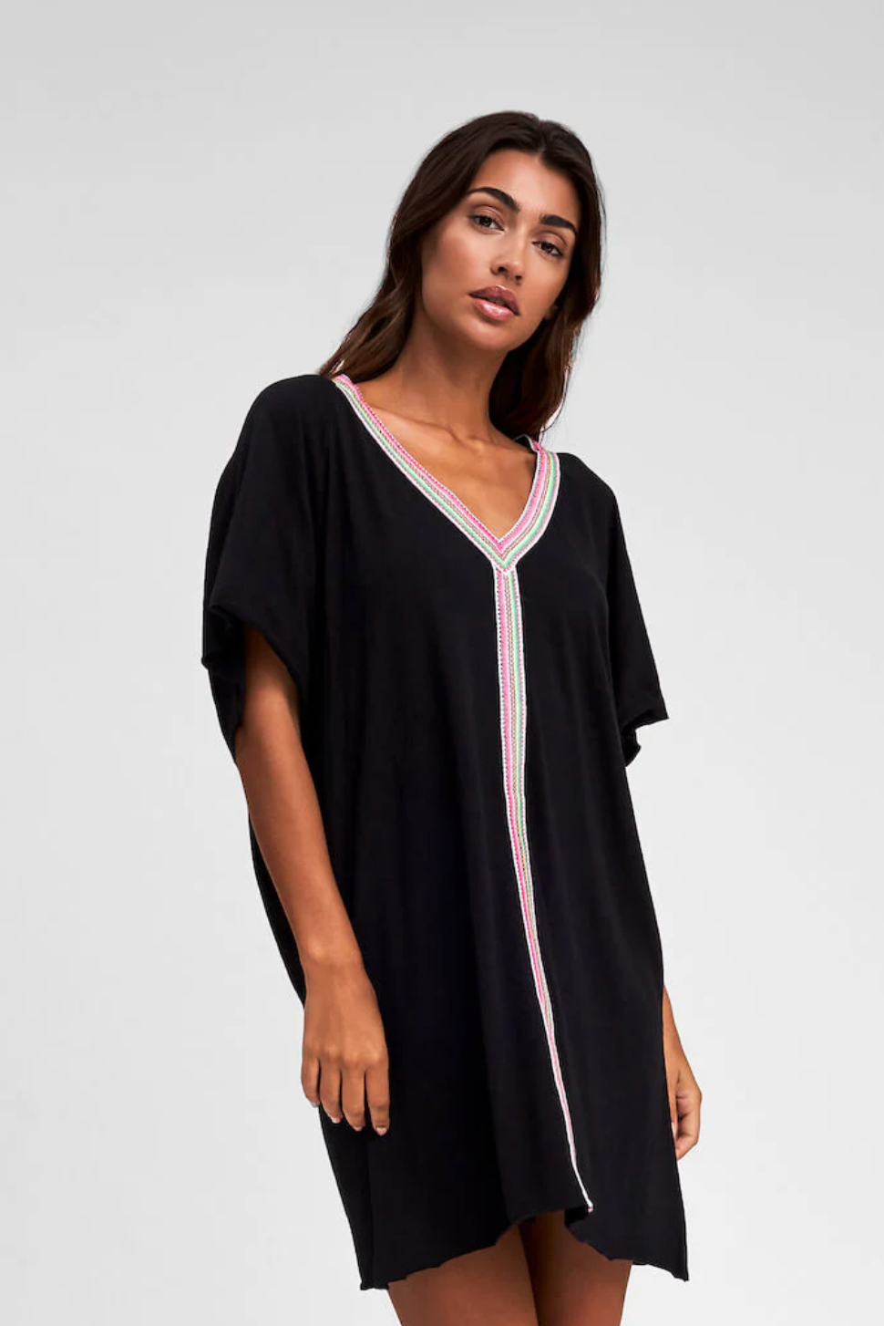Pima Mini Abaya Black