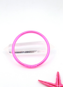 Fluorescent Pink Mantra Bangle