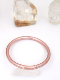 Rose Gold Mantra Bangle