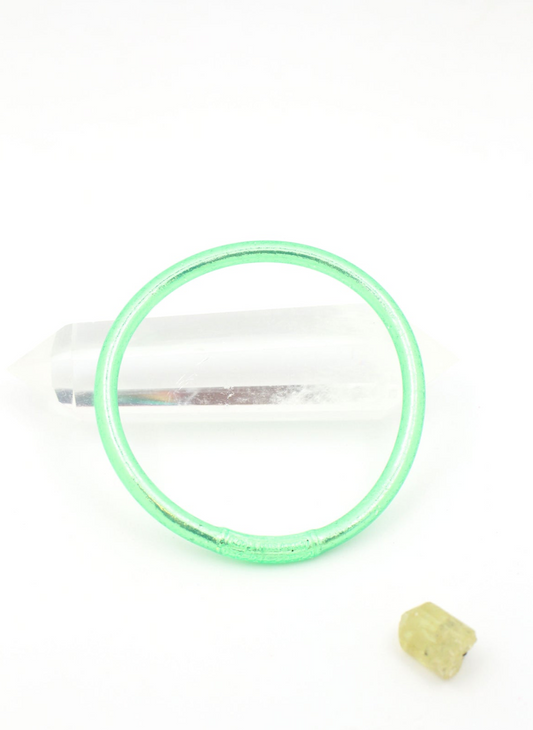 Spearmint Mantra Bangle