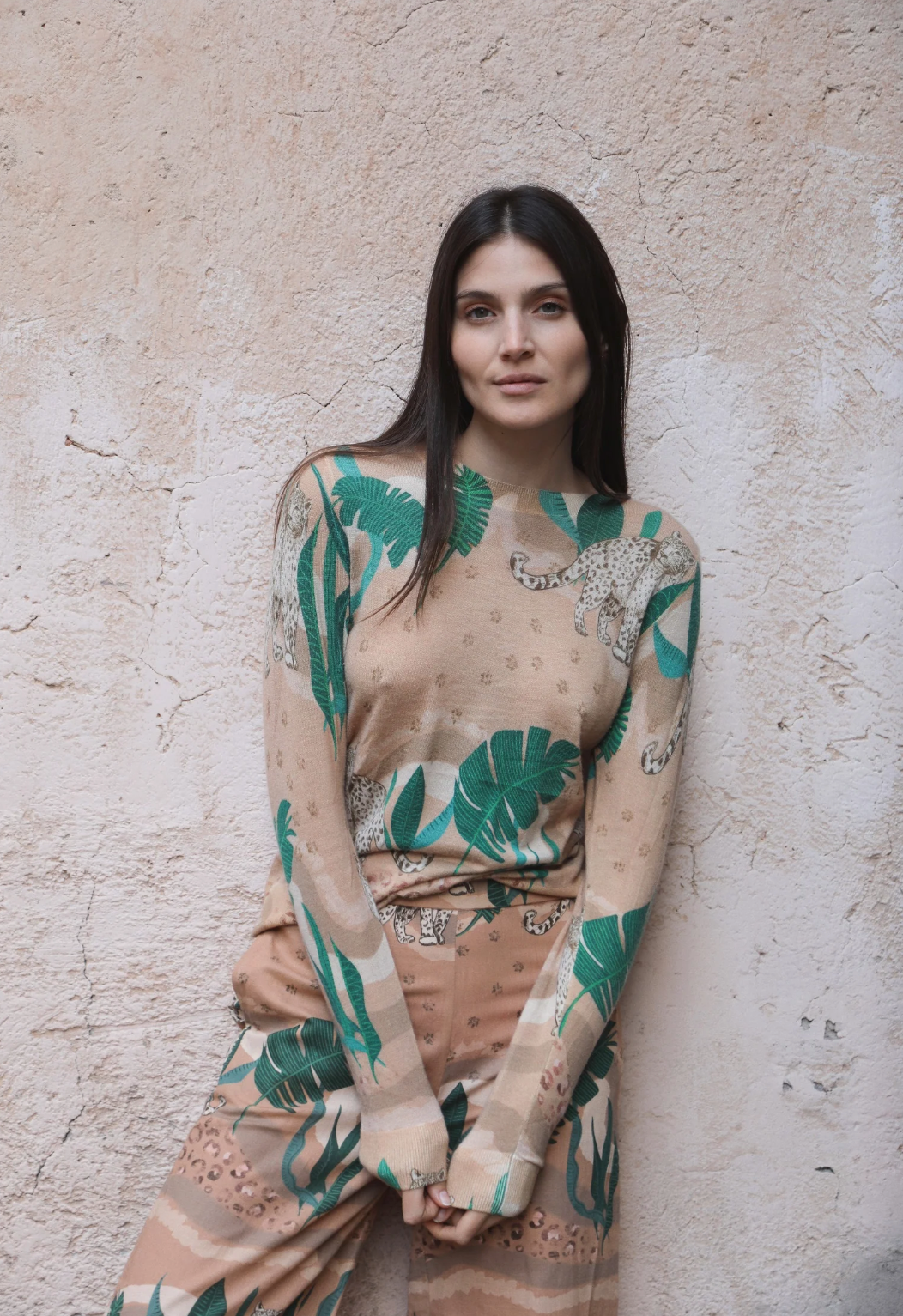 Cashmere Sweater Jungle d' Amore