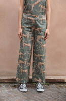 Pant Leopard Stars Green