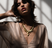 Large Golden  Hydria Necklace