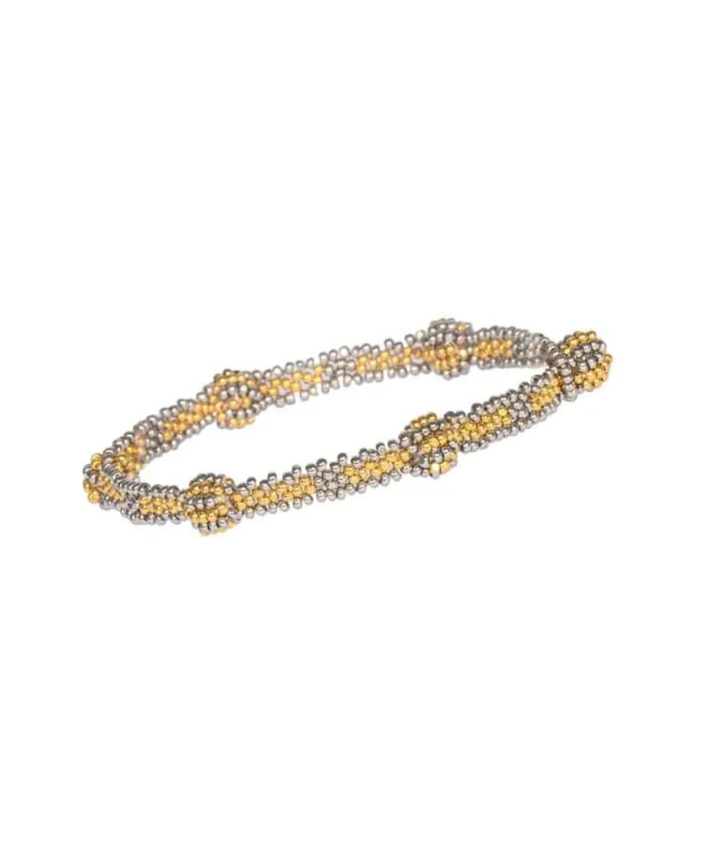 Frania Platinum Gold Bracelet