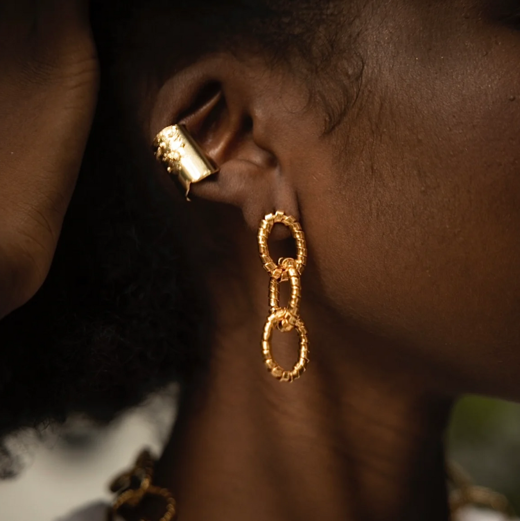 Calysta Gold Earrings