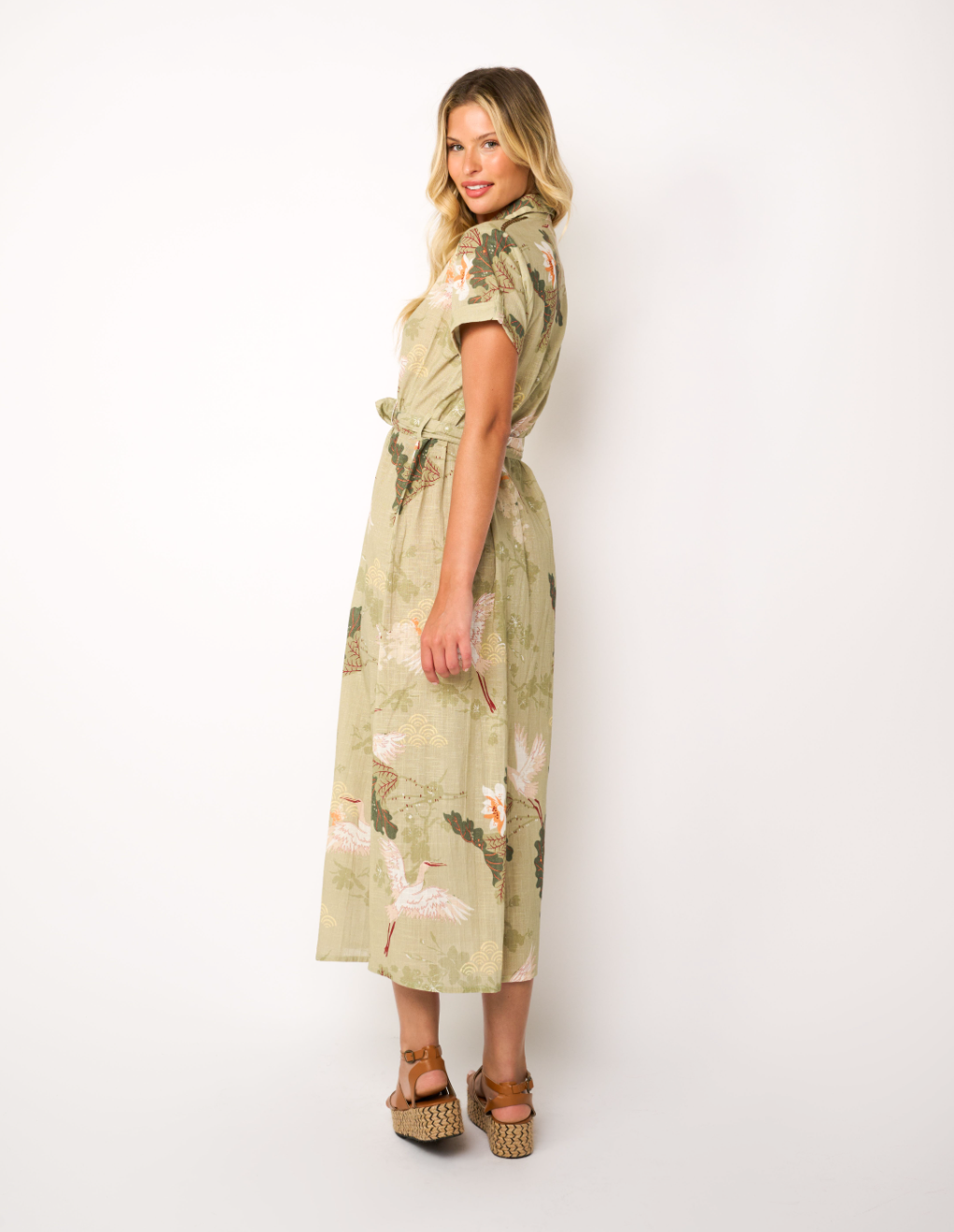 Okinawa Green Maxi Dress