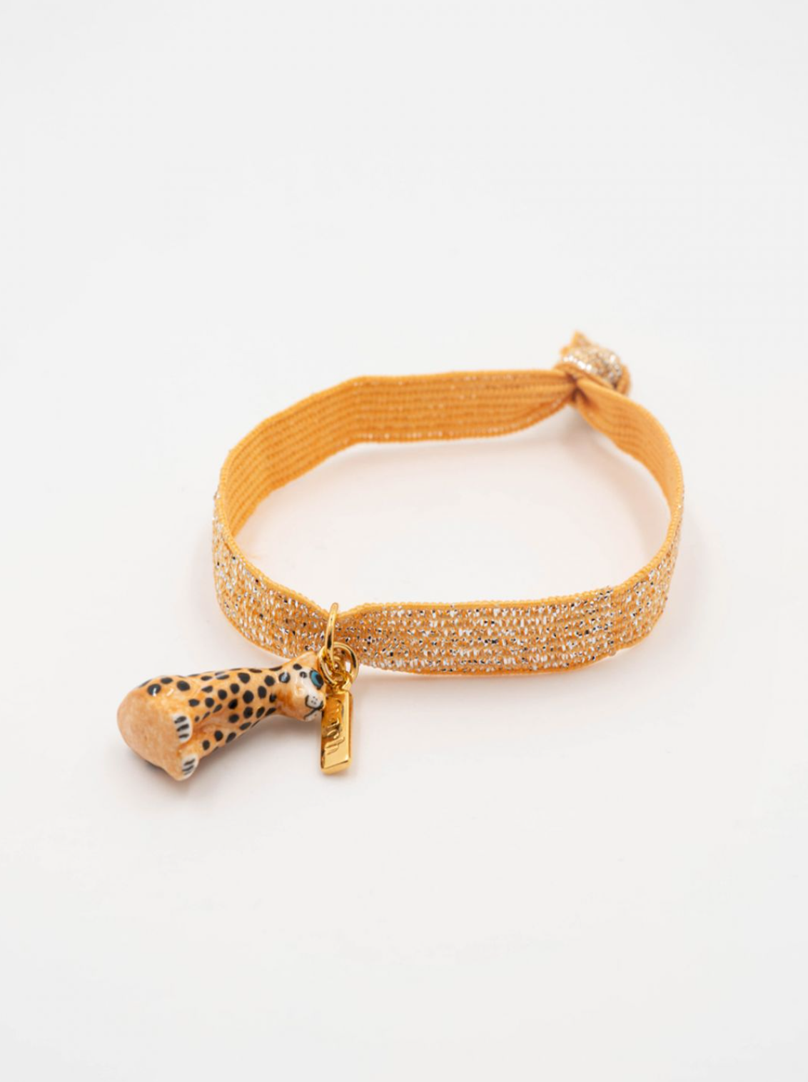 Leopard Gold Elastic Bracelet