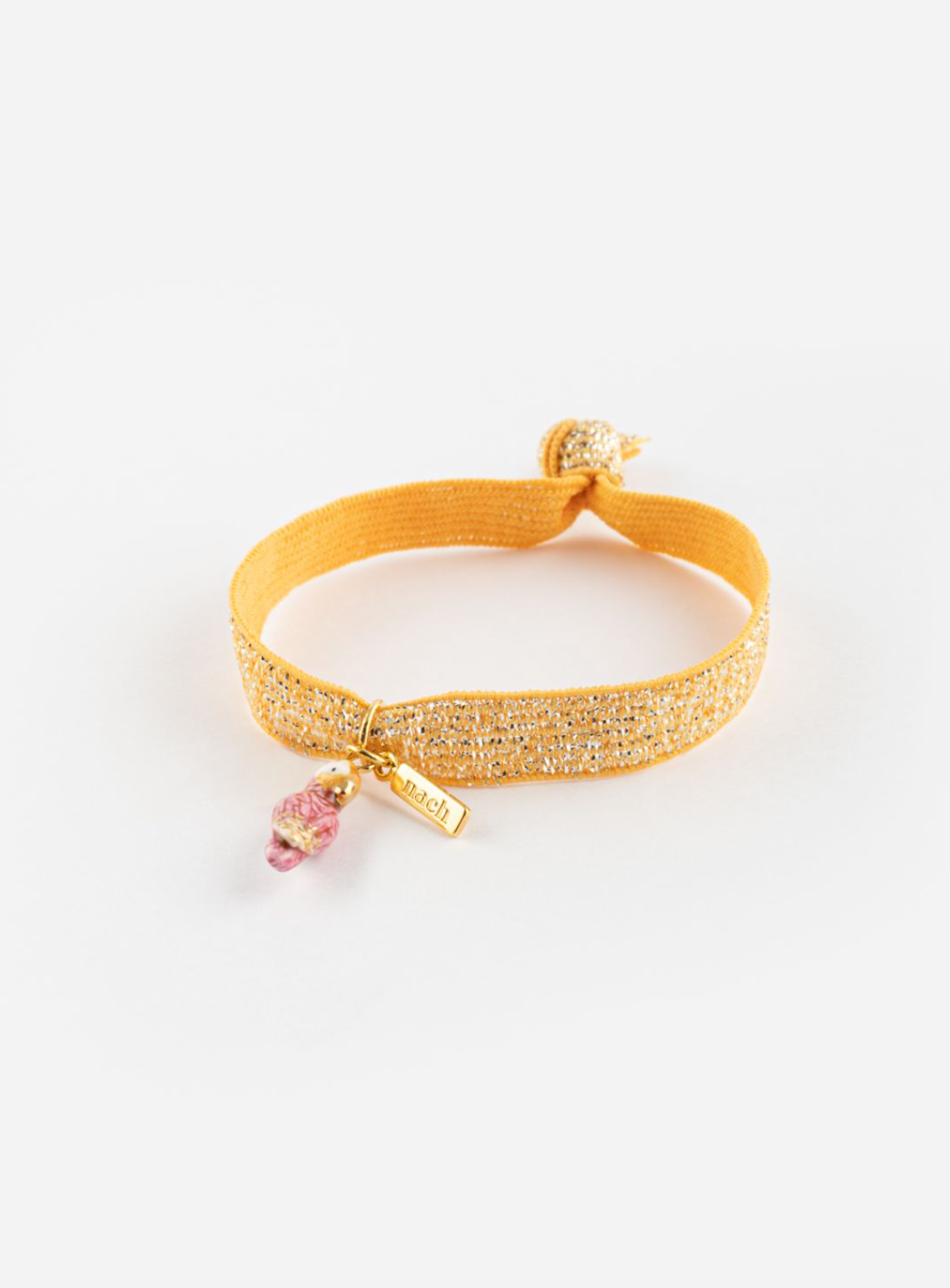 Pink Cockatoo Twistband Bracelet