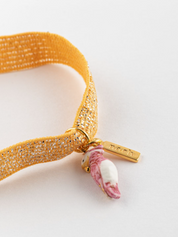 Pink Cockatoo Twistband Bracelet