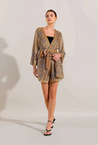 Palmlux Warm Gold Kimono