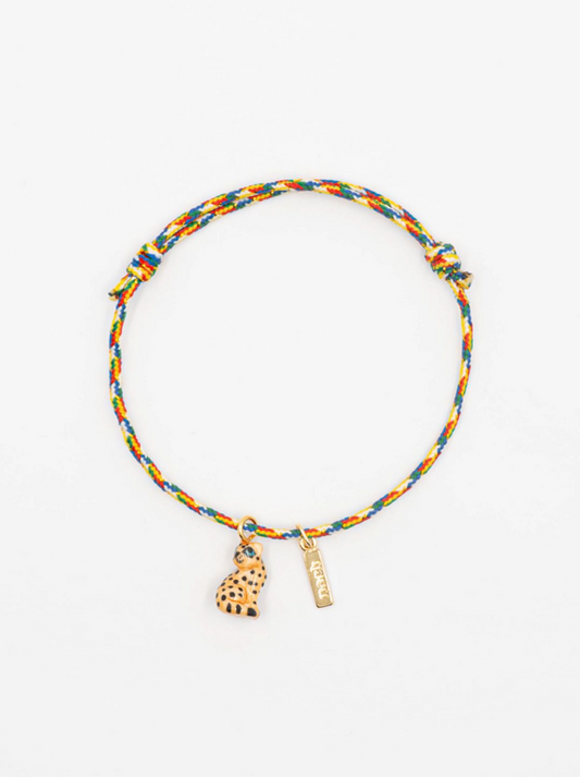 Sitting Leopard Bracelet