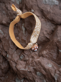 Red Panda Gold Elastic Bracelet