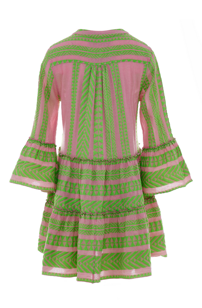 Ella Green Pink Short Dress