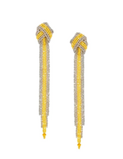 AN126 Silver/Gold Caribian Earrings