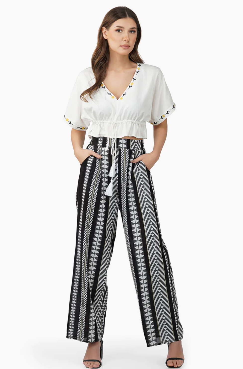 Lori Mexican Striped Pants