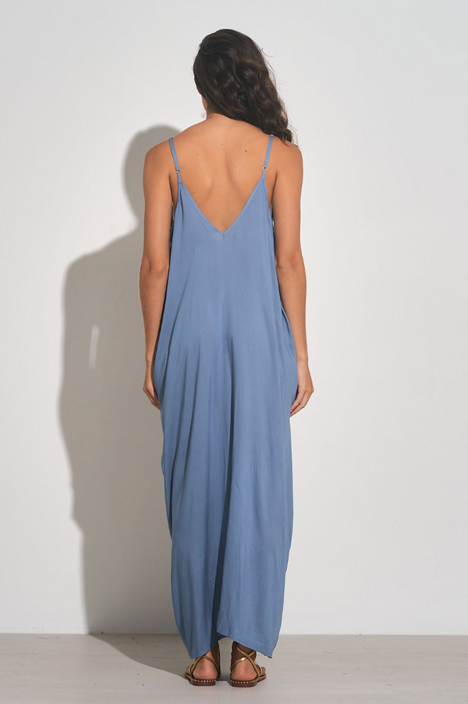 Caribeña Blue Dress