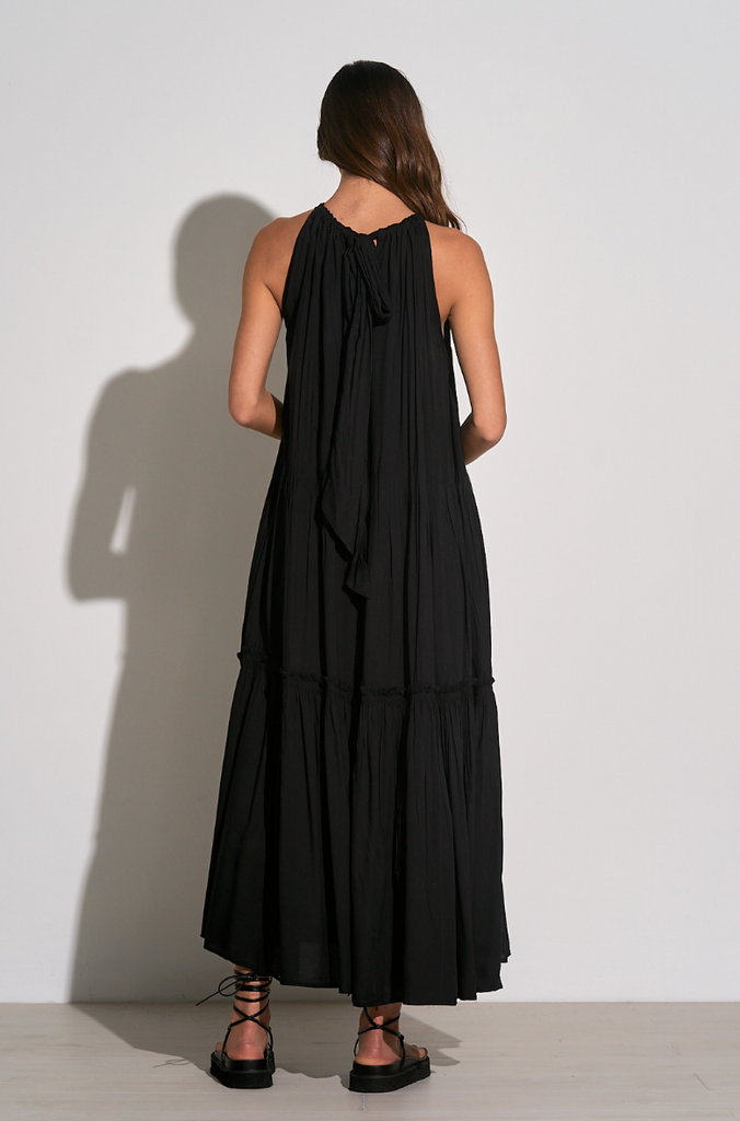 Peninsula Black Dress