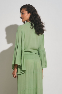 Acoa Sage Ruffle Wide Pants