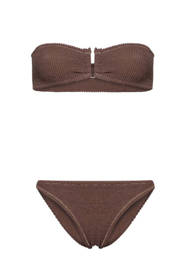 Ausilia Brown  Bikini Set
