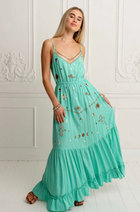 Stellar Maxi Slip Acqua Green