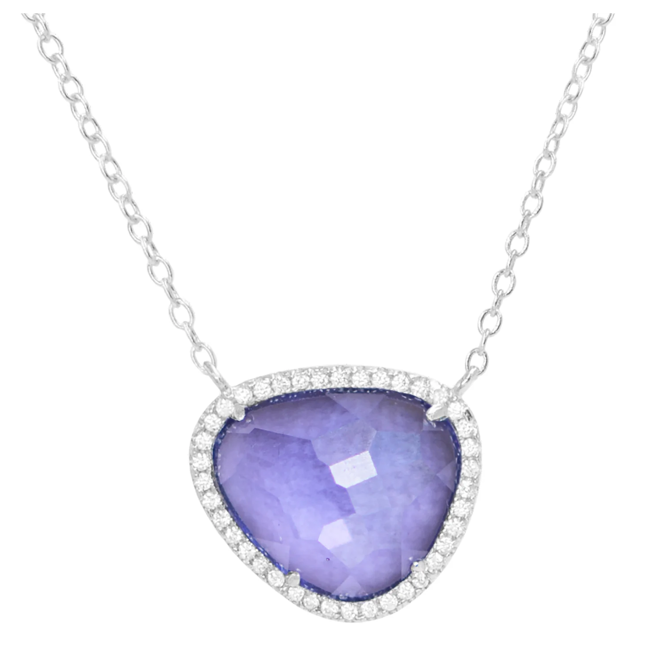 Marina Necklace Tanzanite / Silver