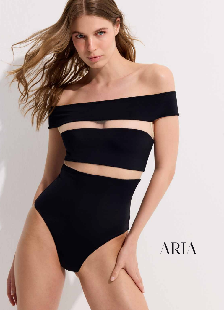 Aria Black One Piece