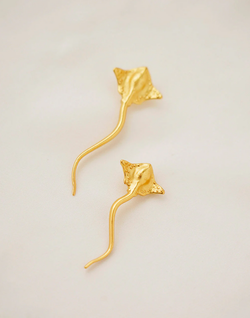 Gold Matarraya Earrings