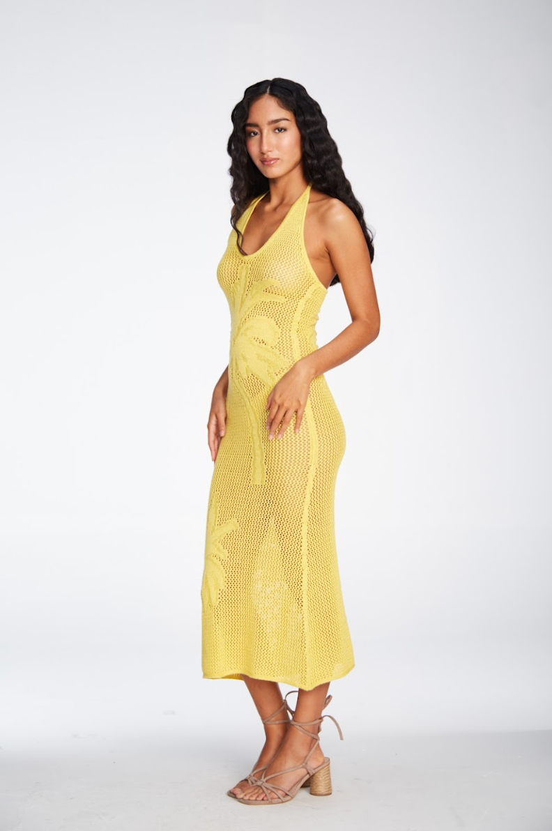 Kiara Yellow Dress