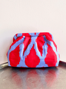 Clutch Ikat Red