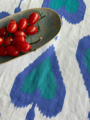 Table Cloth Petrol Ikat