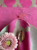 Napkin Ikat Pink