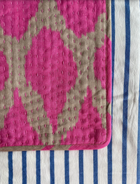 Placemat Pink Ikat