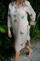 Sapphire Short Monkey Kaftan