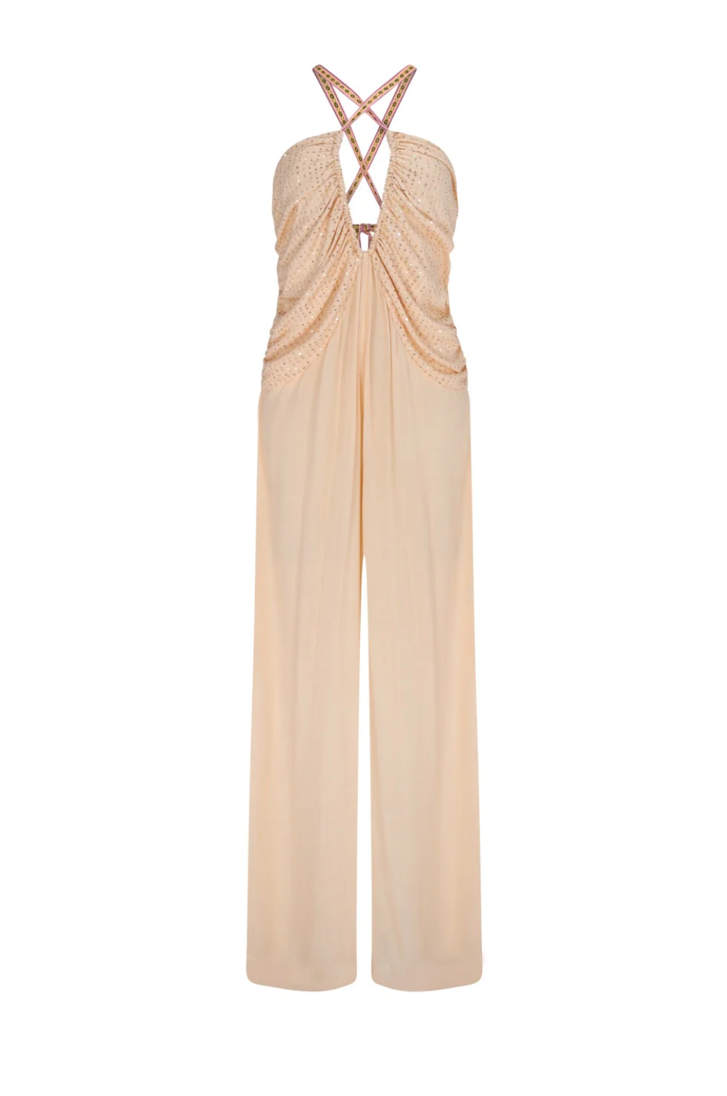 Goddess Ruched Jumpsuit